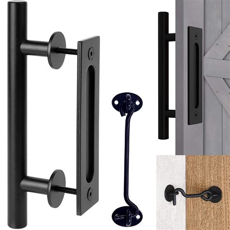 sliding loader door handles